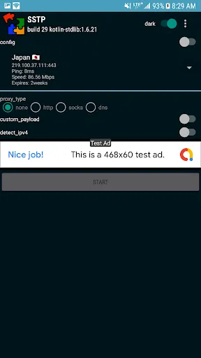SSTP Max Screenshots