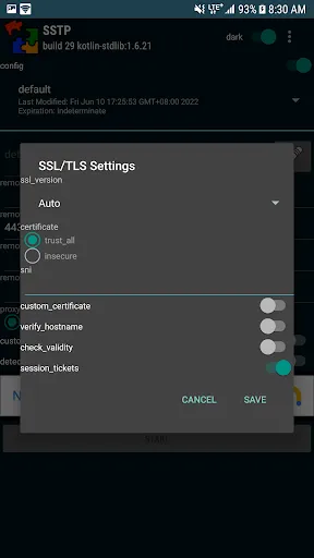 SSTP Max Screenshots