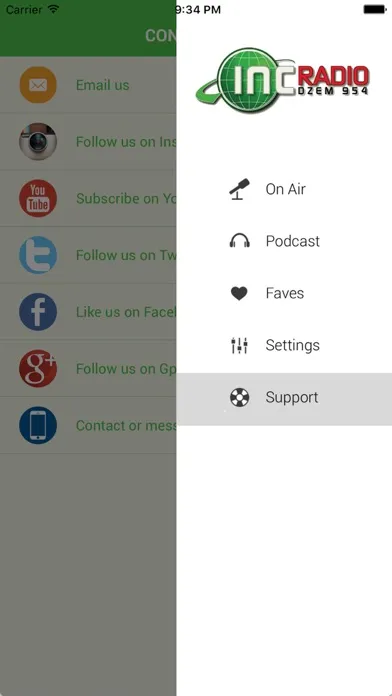 Скриншоты INCRadio Live Streaming