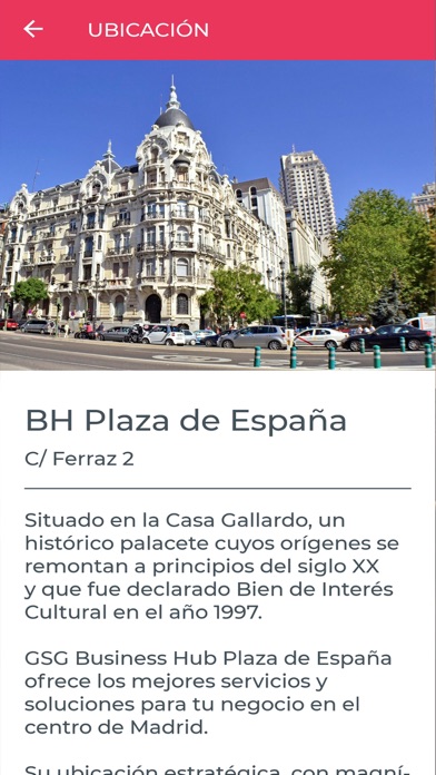Capturas de tela do GSG Business Hub