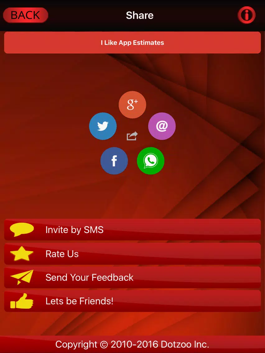Captures d'écran de App Estimates iPad 