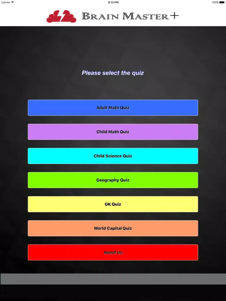 Brain Master Plus iPad  Ekran Görüntüleri