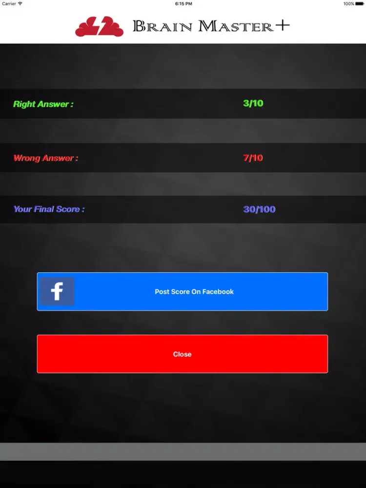 Brain Master Plus iPad  Ekran Görüntüleri