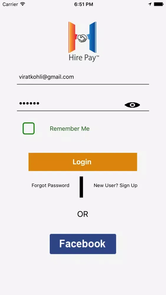 HirePay Screenshots