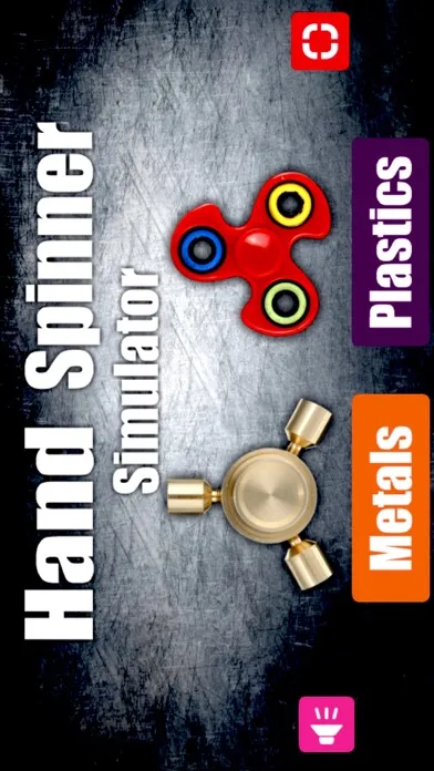 Hand Spinner Game. 스크린샷