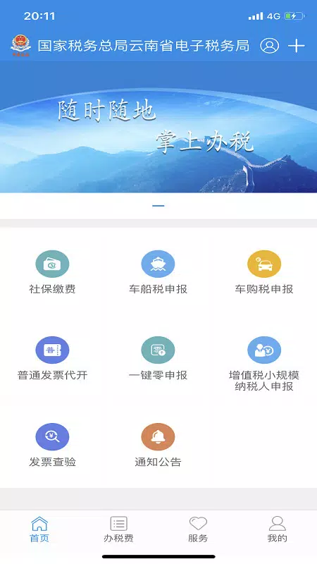 云南税务capturas de pantalla de la aplicación1