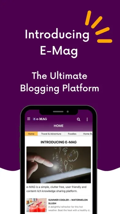 e-MAG App Ekran Görüntüleri
