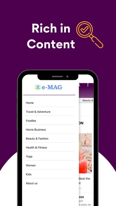 e-MAG App Ekran Görüntüleri