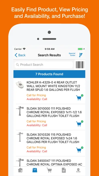 HJC Parts Express Screenshots