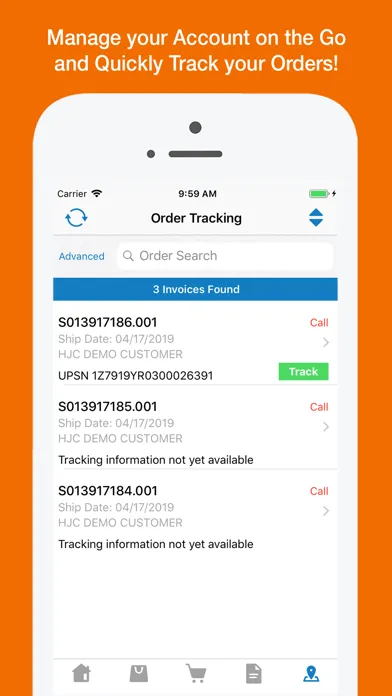 HJC Parts Express Screenshots