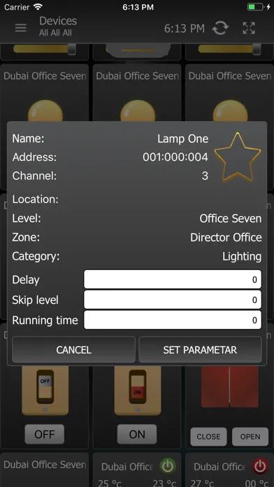 Tangkapan skrin Smart IoT CONTROLS
