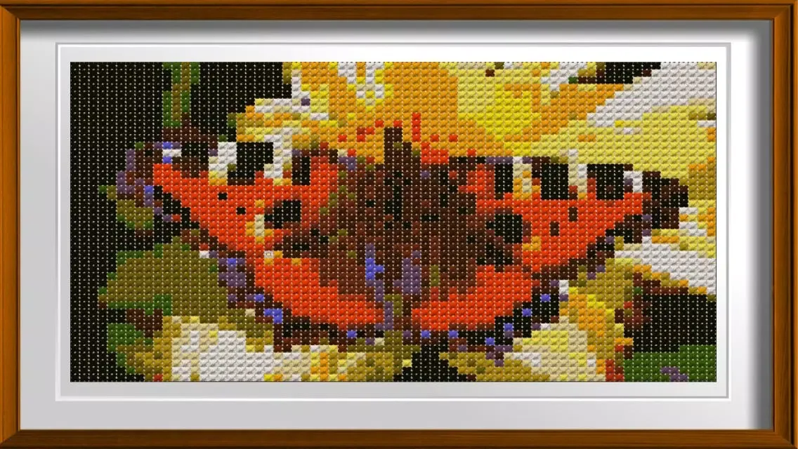 Cross Stitching Butterfly স্ক্রিনশট