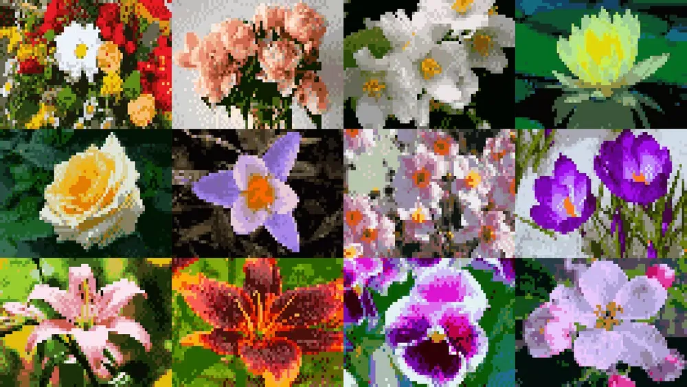 Cross Stitching Flowers应用截图