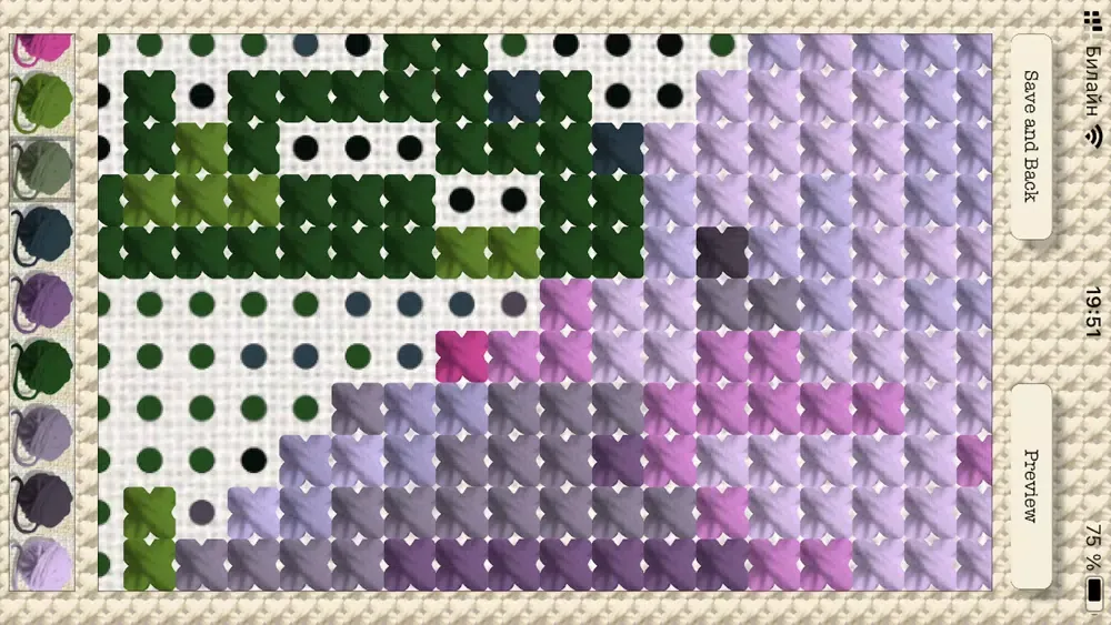 Cross Stitching Flowers应用截图