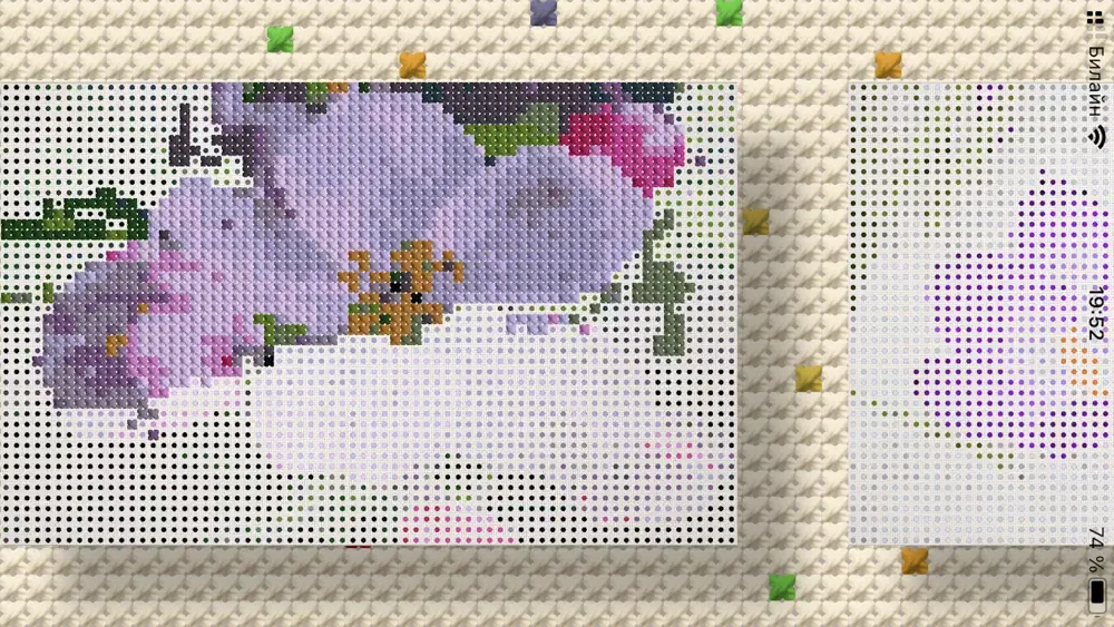 Cross Stitching Flowers应用截图