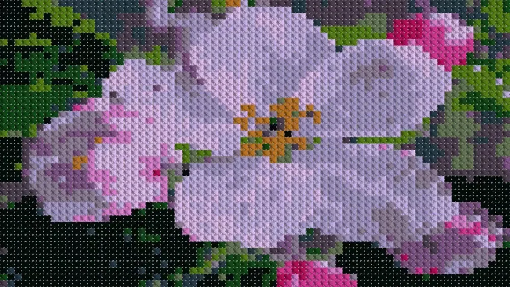 Cross Stitching Flowers应用截图