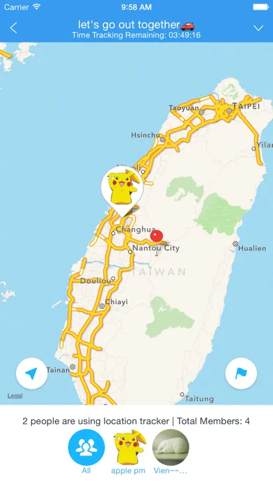 Ảnh chụp màn hình của EZ-Tracker