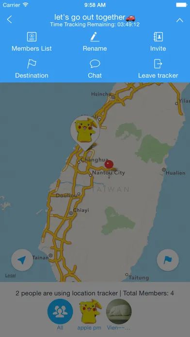 Ảnh chụp màn hình của EZ-Tracker