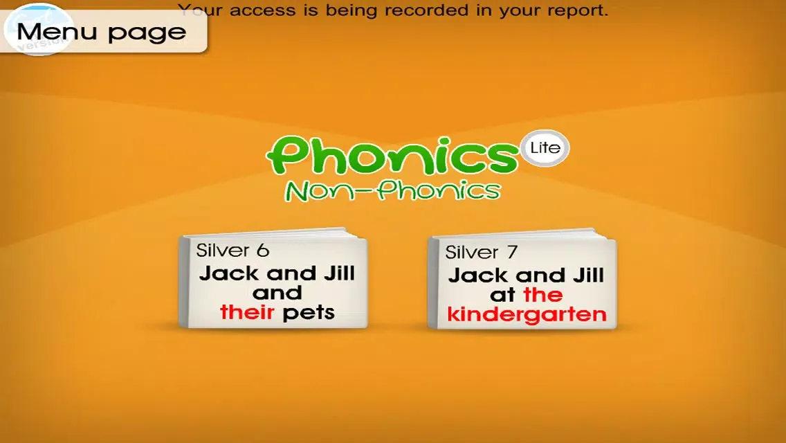MELS Phonics Non Phonics Lite Screenshots