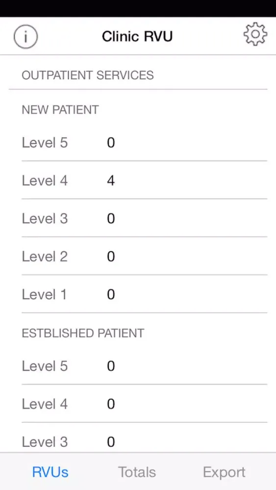 Clinic RVU - Track charges, collections, RVU, and physician pay スクリーンショット