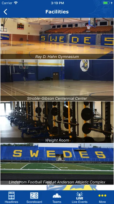Bethany College Swedes Ekran Görüntüleri