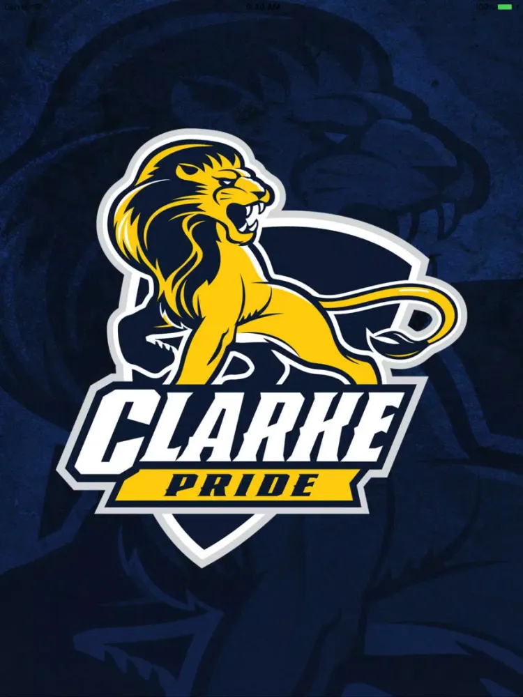 Captures d'écran de Clarke University Athletics iPad 