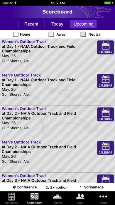Kansas Wesleyan Coyotes Ekran Görüntüleri