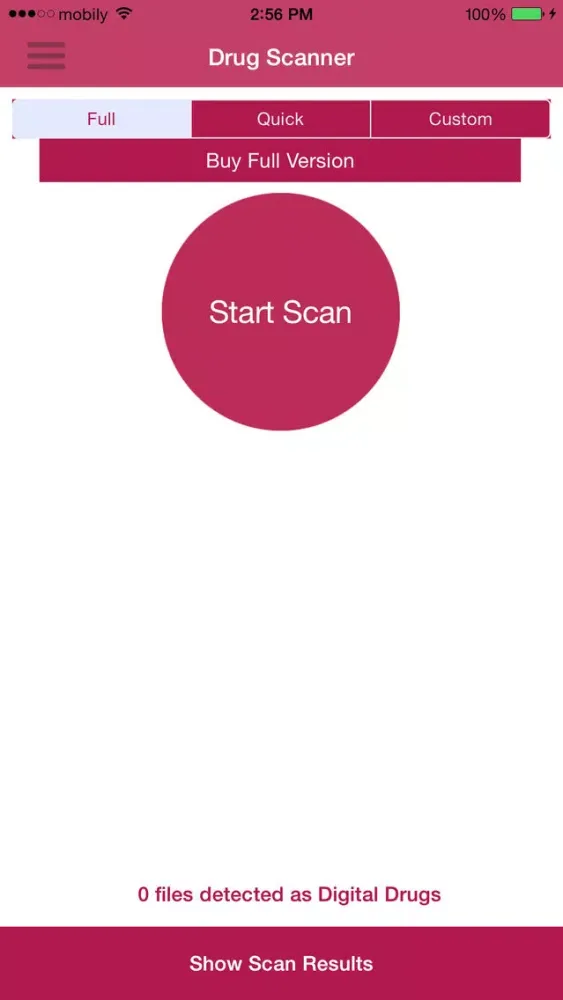 Drug Scanner - Scan your audio files for Digital D Screenshots