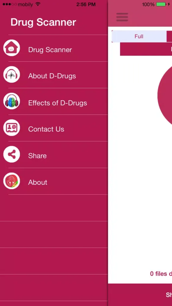 Drug Scanner - Scan your audio files for Digital D Screenshots