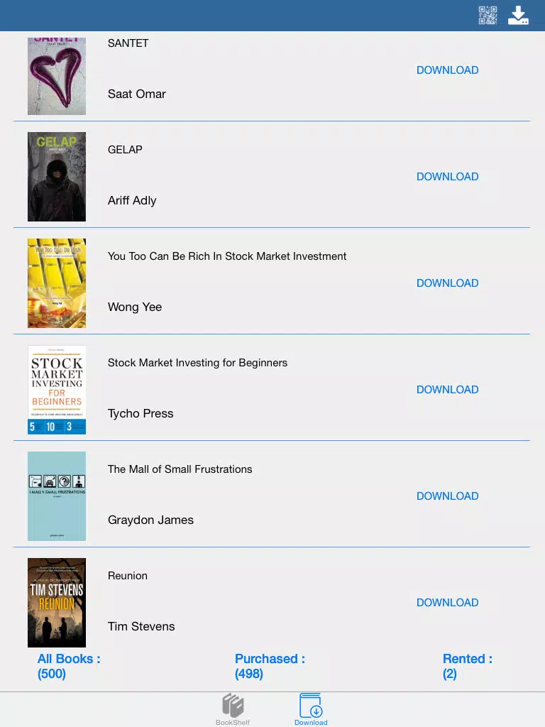 Screenshot di E-studio Reader iPad 