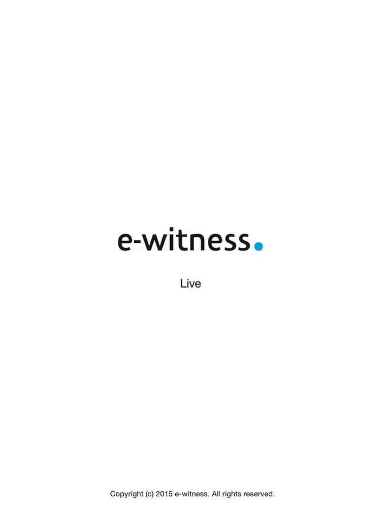 Capturas de pantalla de e-witness iPad 