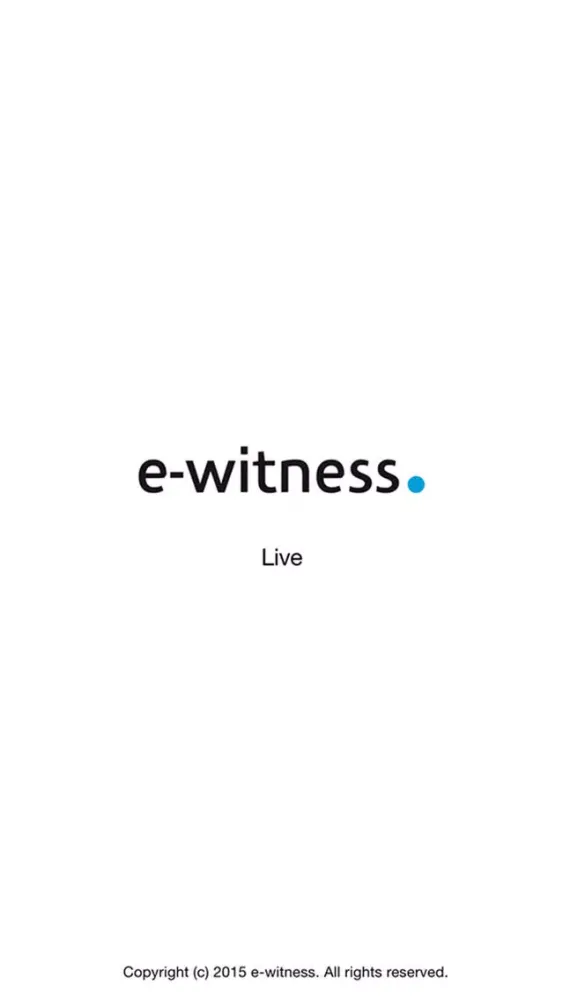 Capturas de pantalla de e-witness