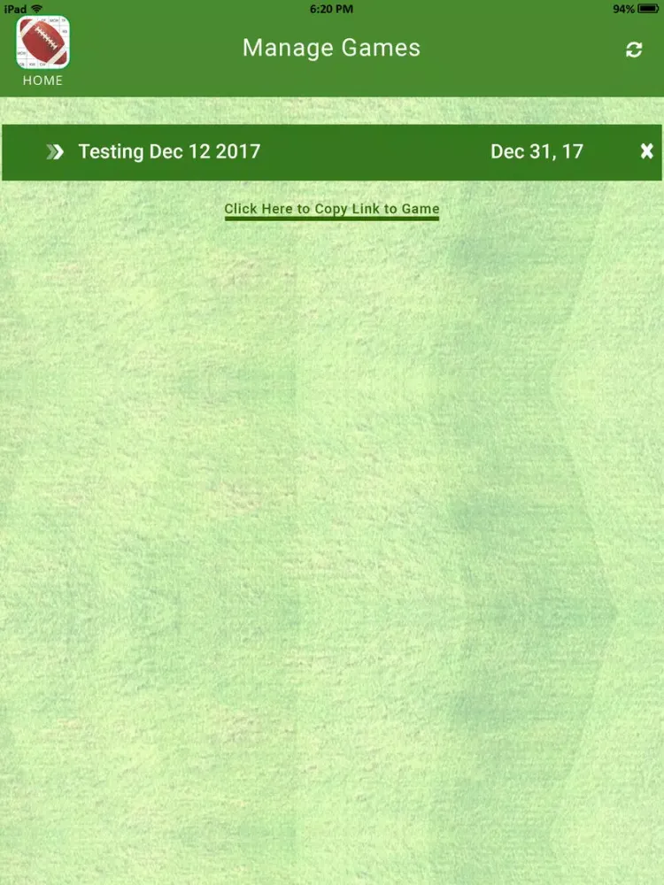 EZ Football Pool iPad 應用截圖