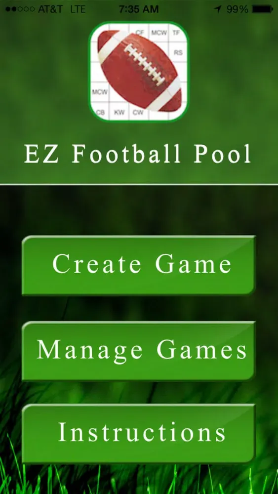 EZ Football Pool應用截圖