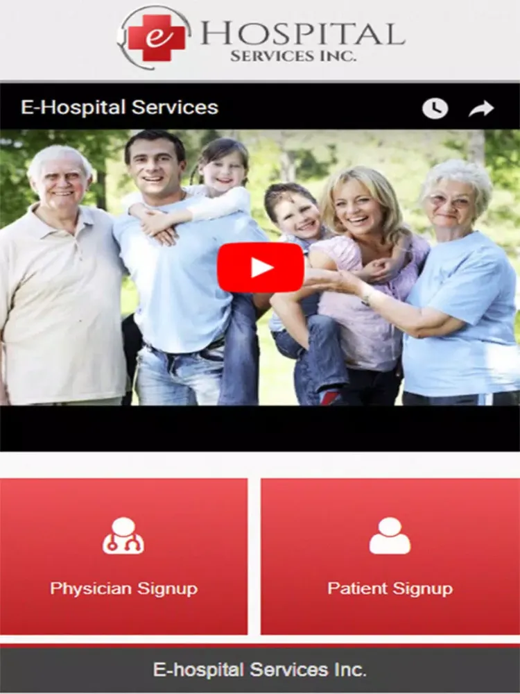 e-Hospital Services Inc iPad  Ekran Görüntüleri