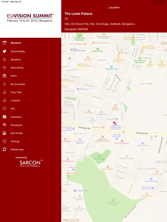 IESA Vision Summit iPad  Screenshots