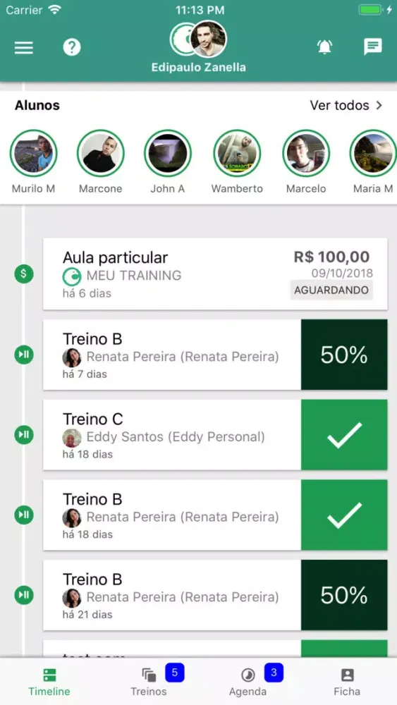 Meu Training Ekran Görüntüleri