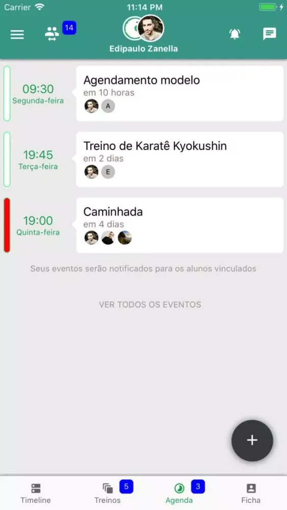 Meu Training Ekran Görüntüleri