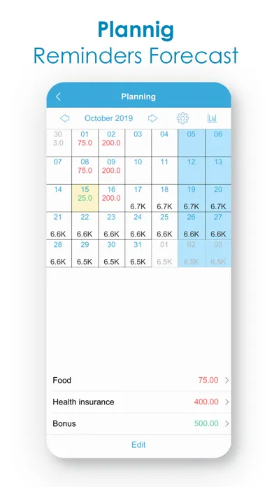 Budget Expense Tracker/Manager應用截圖