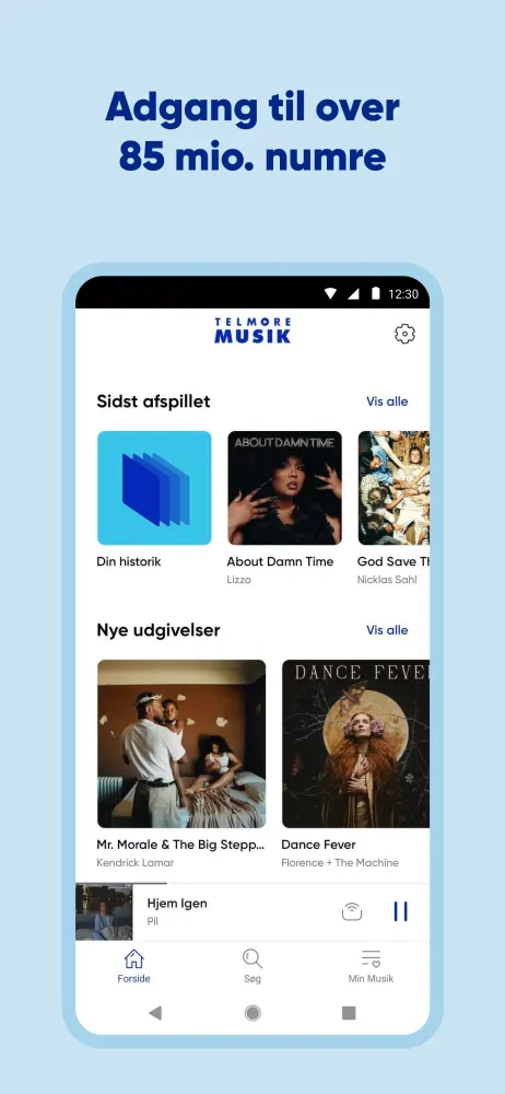 TELMORE Musik Screenshots