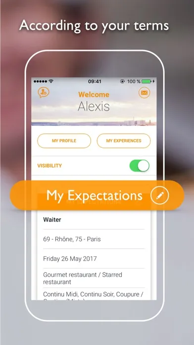 ภาพหน้าจอของ Brigades Affinity - Jobs in catering industry