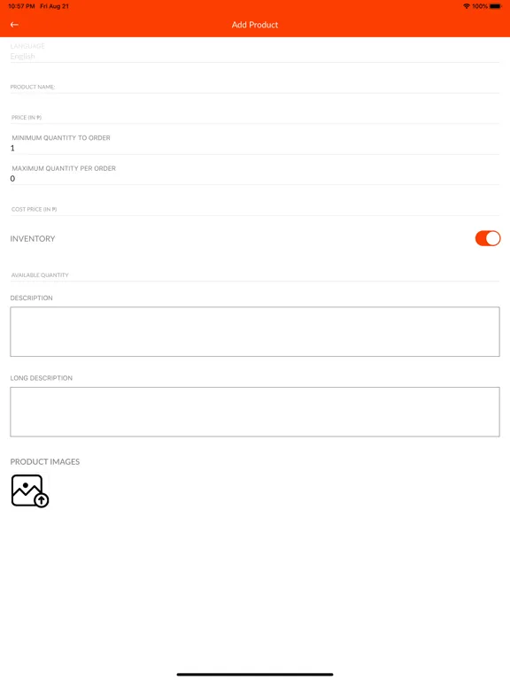 ภาพหน้าจอของ TEXTS MERCHANT iPad 