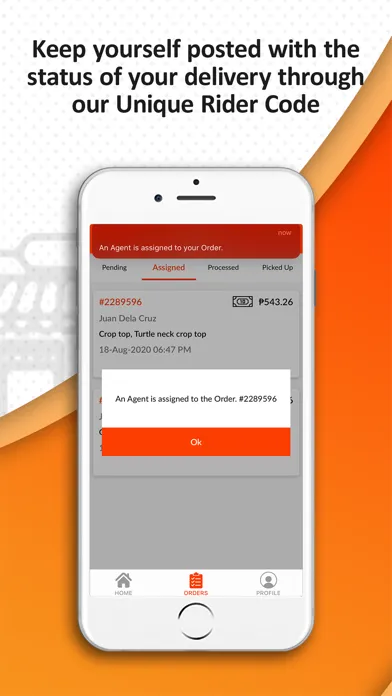 ภาพหน้าจอของ TEXTS MERCHANT