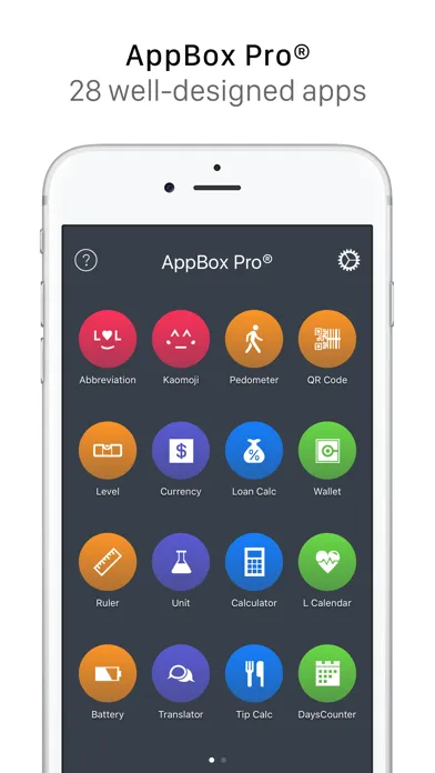 Captures d'écran de AppBox Pro