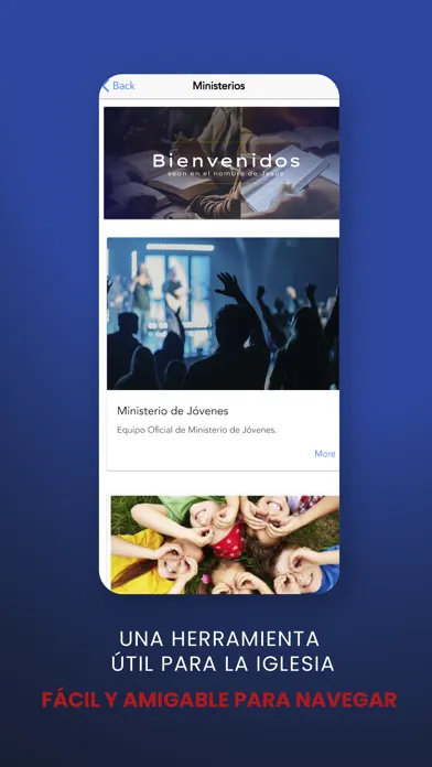 Captures d'écran de Iglesia de Dios Pentecostal MI