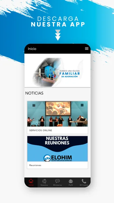 Capturas de tela do IFA ELOHIM