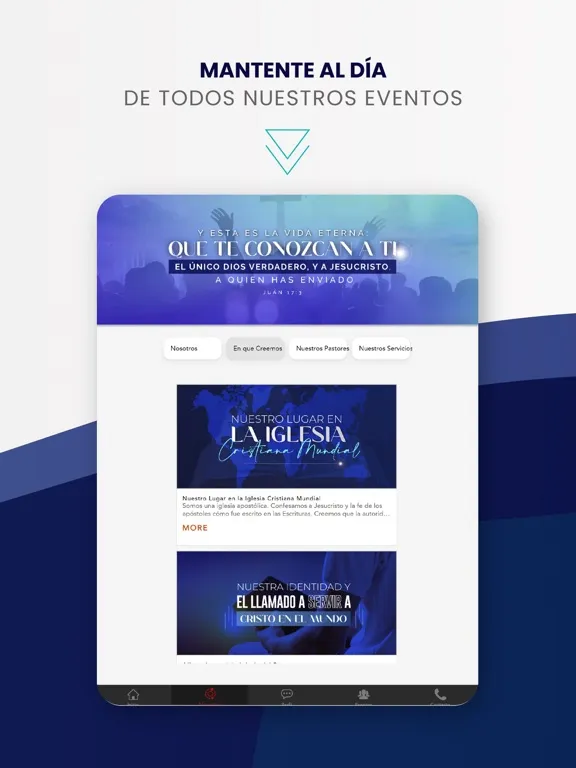 Vida Eterna App iPad  Screenshots