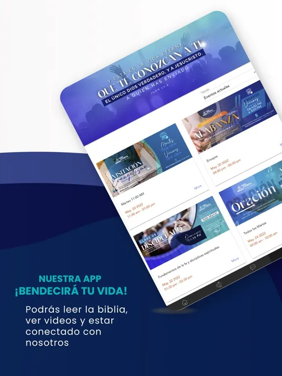 Vida Eterna App iPad  Screenshots