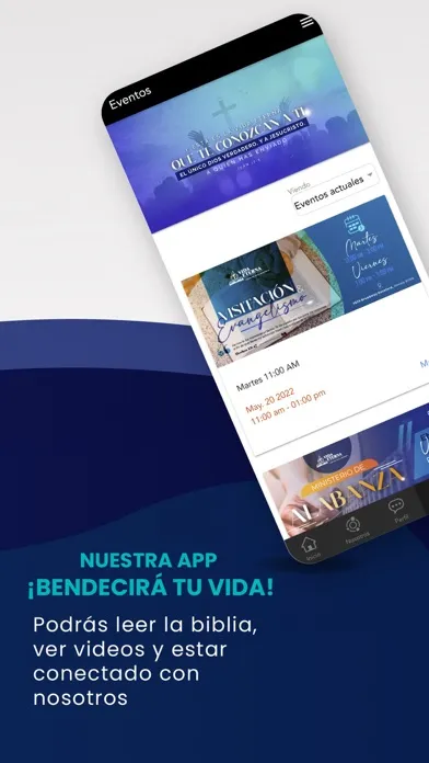 Vida Eterna App Screenshots