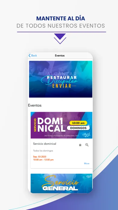 Capturas de pantalla de Iglesia de Dios Betel